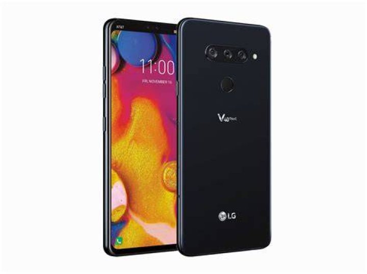 LG V40 masked cameras close up LG V40 ThinQ camera
