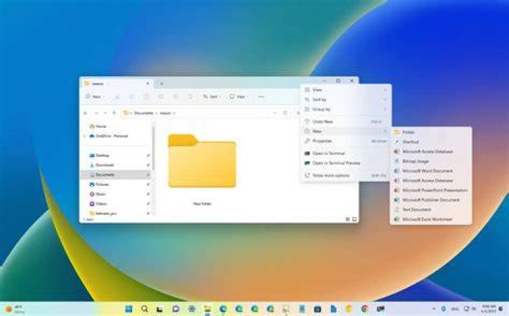local folder Windows was unable to create