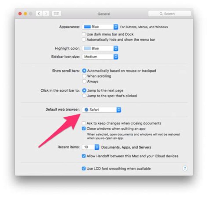 Mac Default browserjpg Mac Default browser