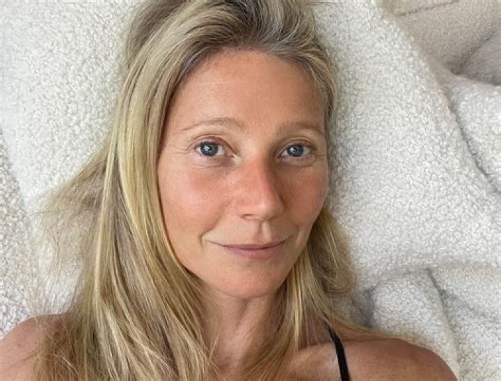 Make-up free Gwyneth Paltrow