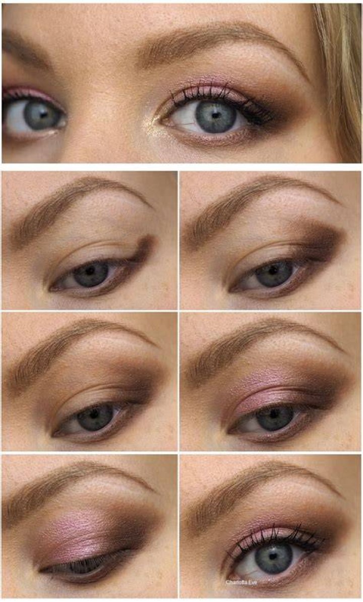 Makeup for down turned eyes
