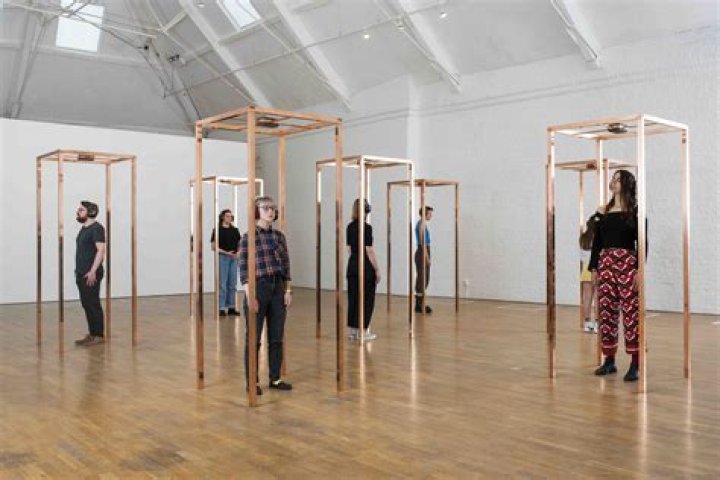 Marina Abramovic's Rhythm at the Royal Academy of Arts.