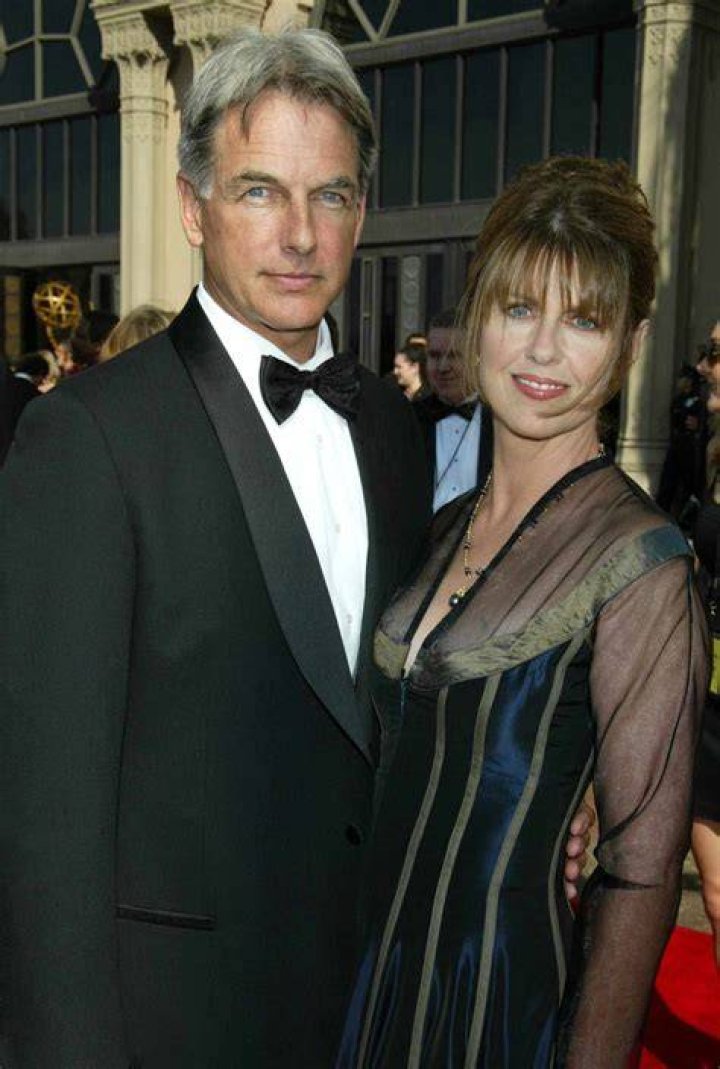 Mark Harmon and wife