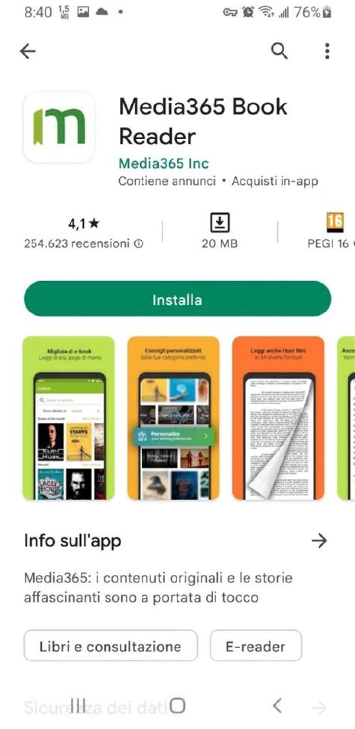 Media365 Book Reader screenshot 2020 Media365 Book Reader screenshot 2020