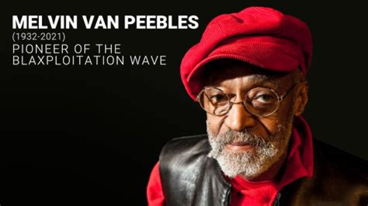 Melvin Van Peebles looking at camera
