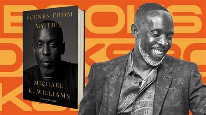 Michael K. Williams posing