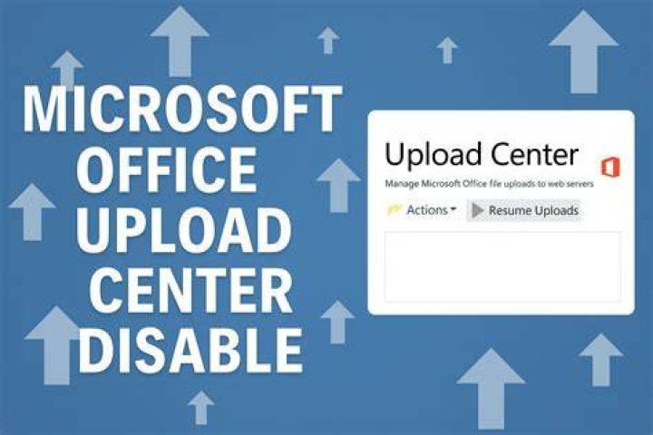 Microsoft Upload Center - Process - Task Manager An error occurred when accessing the Office Document Cache 