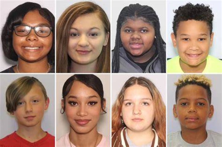 Missing children in Ohio