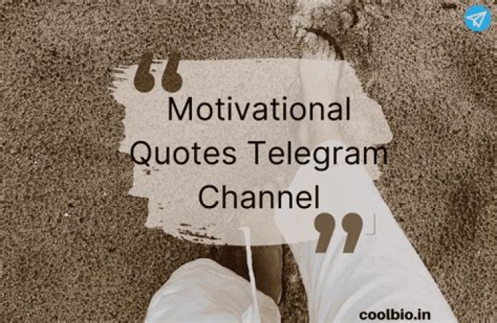 Motivational bio for Telegram Motivational bio for Telegram