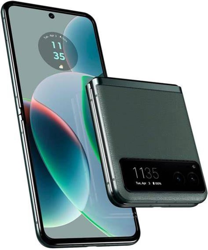 Moto Razr foldable folded bottom jack and speaker Moto Razr foldable folded bottom jack and speaker