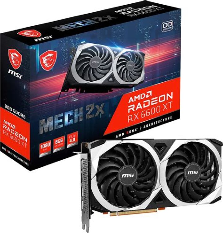 MSI AMD Radeon RX 6600 XT MSI AMD Radeon RX 6600 XT