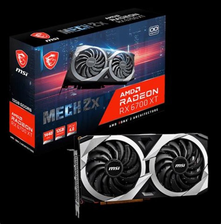 MSI AMD Radeon RX 6700 XT MSI AMD Radeon RX 6700 XT