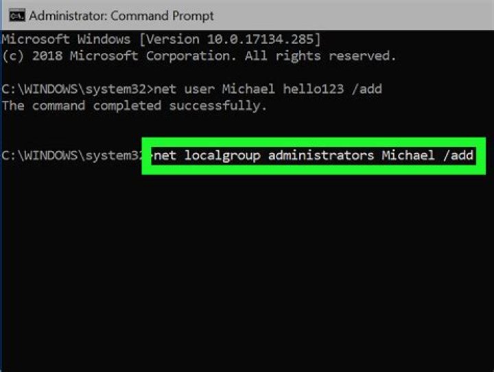 net localgroup Access Denied Windows 10 Command Prompt
