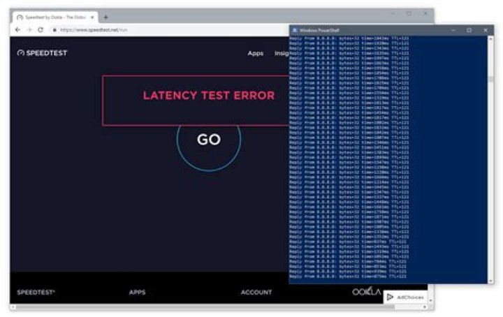 Network connection drops intermittently