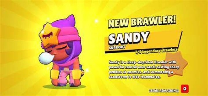 New Brawler Brawl Stars Sandy New Brawler Brawl Stars Sandy