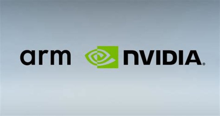NVIDIA Arm logos NVIDIA and Arm company logos