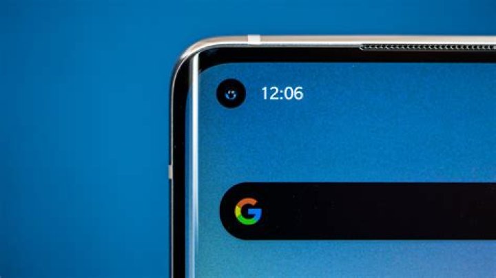 OnePlus 8 hole punch selfie camera OnePlus 8 hole punch selfie camera
