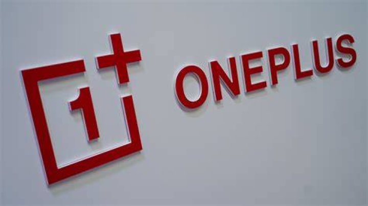 OnePlus logo angled on white OnePlus logo angled on white