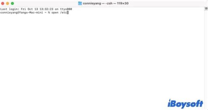 Open etc folder.