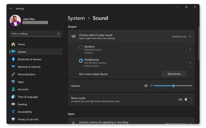 open sound control in windows 10