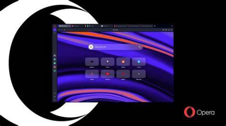 opera Browser for Chromebook interface.