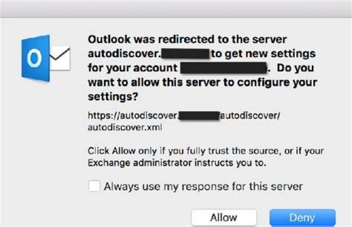 Outlook Autodiscover functionality