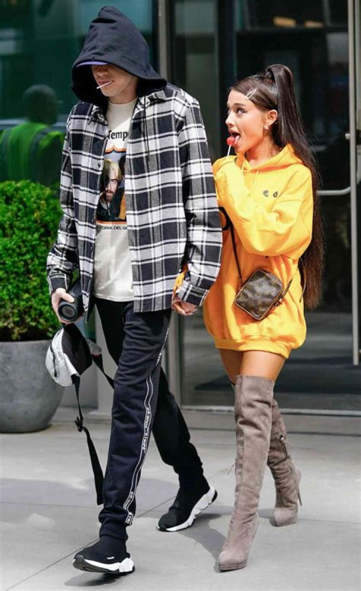 Pete Davidson and Ariana Grande