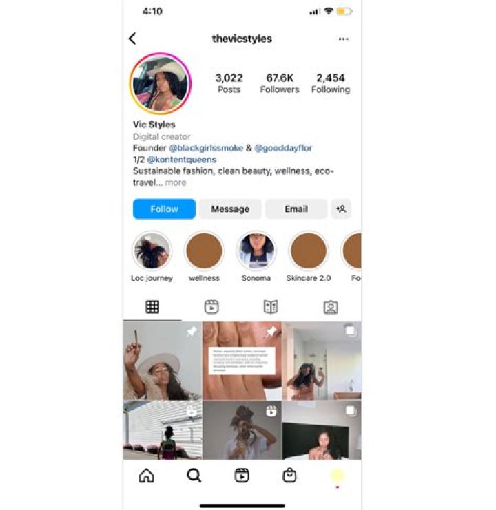 Phyllis Hyman&rsquo;s Instagram profile post &ldquo;PhyllisHyman & Larry
