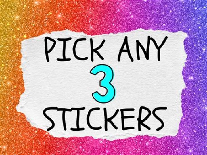 Pick a sticker Pick a sticker