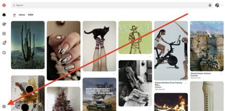Pinterest screenshot 2021