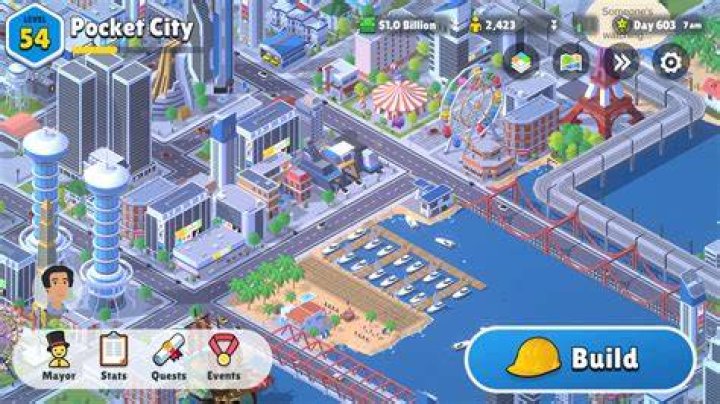 Pocket City best simulation games for Android
