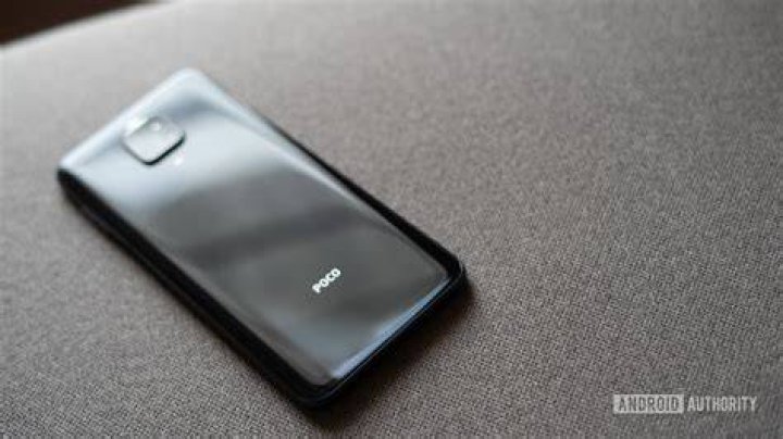 Poco M2 Pro back of the phone Poco M2 Pro back of the phone