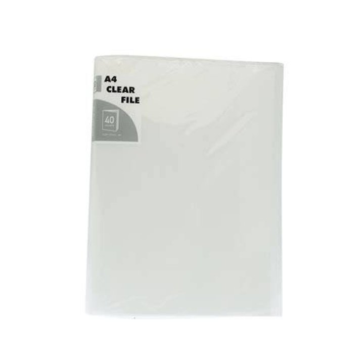 Post-closure A4 clear file