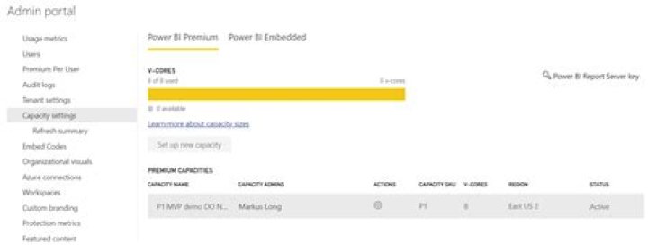 power bi report settings filtering experience