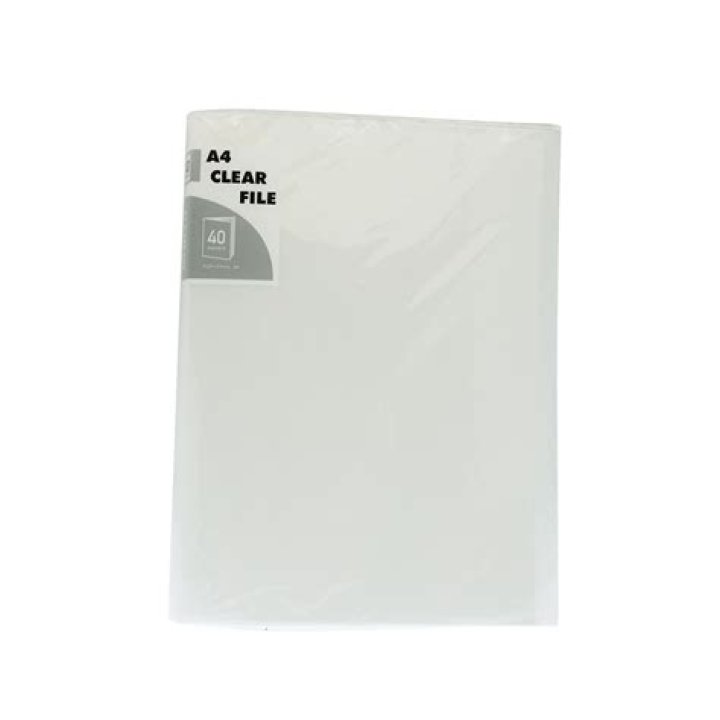 Pre-closure A4 clear file