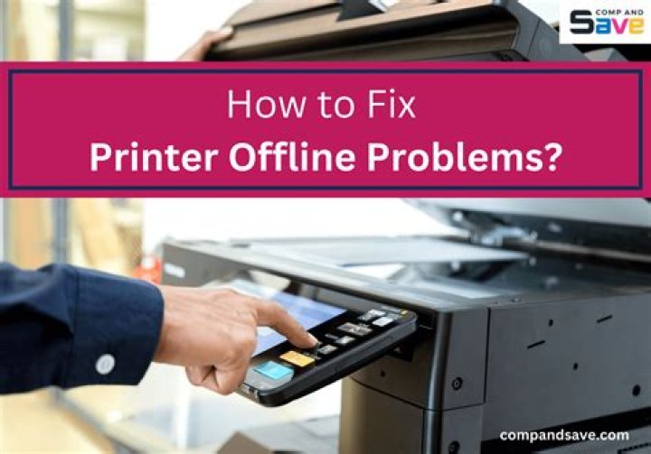 Printer is offline in Windows 7, 8, 10