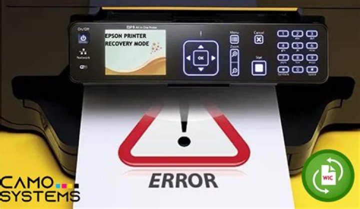 printer is stuck in recovery mode