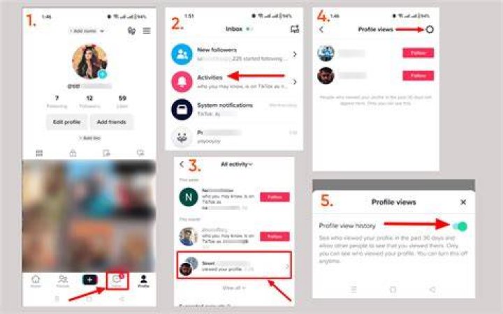 profile view history TikTok profile view history TikTok