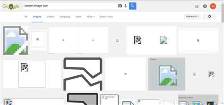 Quick fix for Google Chrome Broken Image Icon error