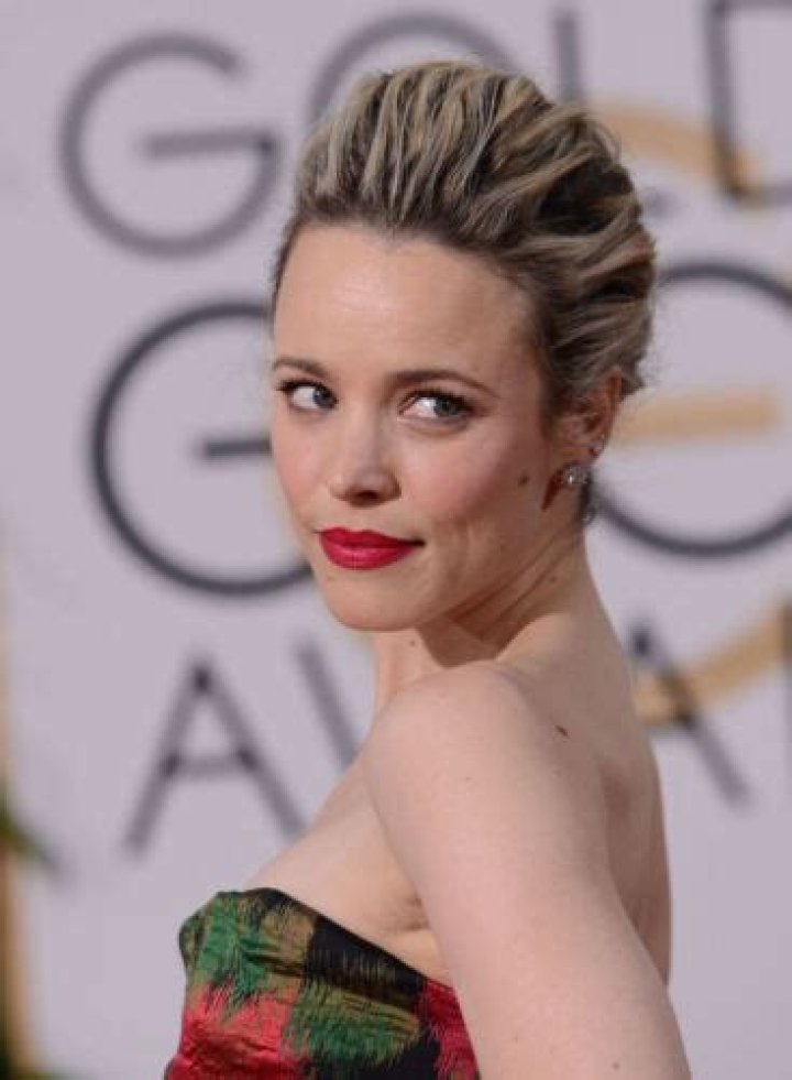 Rachel McAdams looking over shoulder