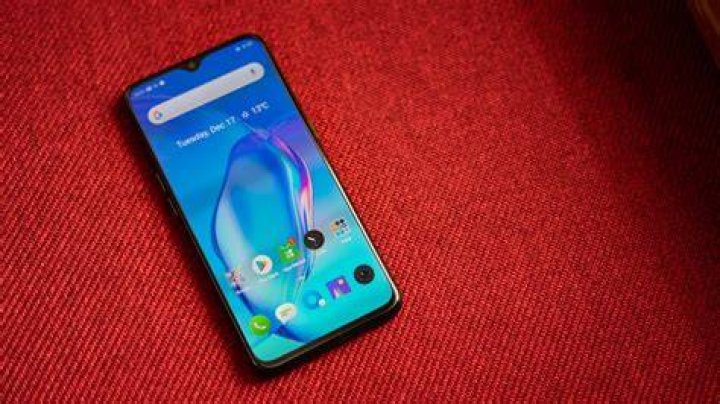 Realme X2 showing display Realme X2 showing display