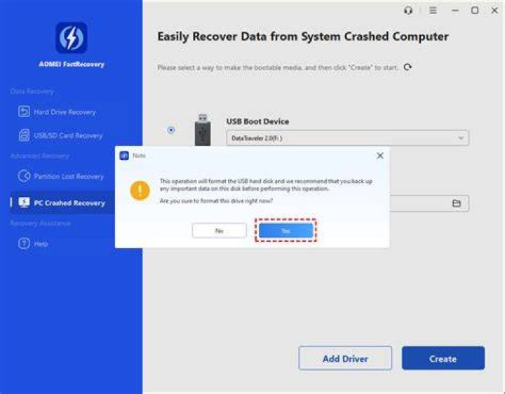The Recovery Drive window Recovery Drive window recovery disk vs repair disk key differences