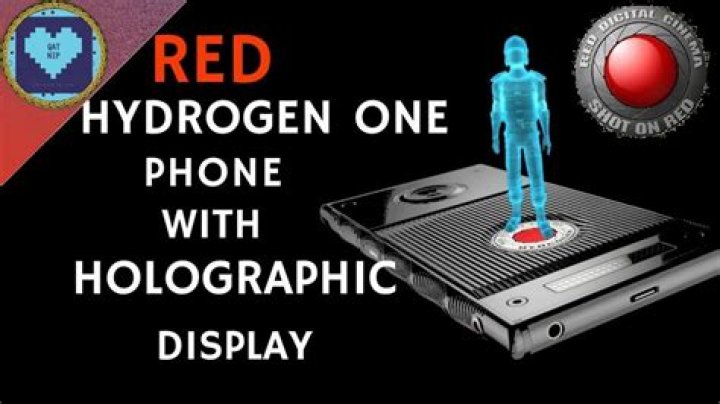 red hydrogen one phone Red Hydrogen One with holographic display
