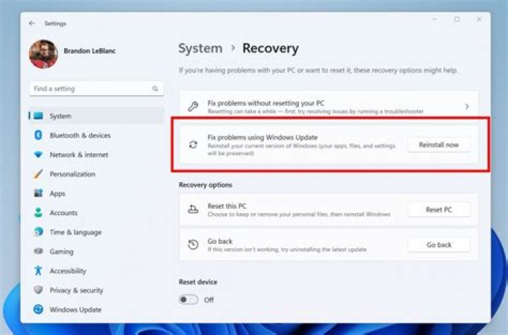Reset this PC feature not working on Windows 11? Fix it now