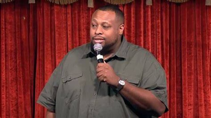 Ricarlo Flanagan performs standup comedy