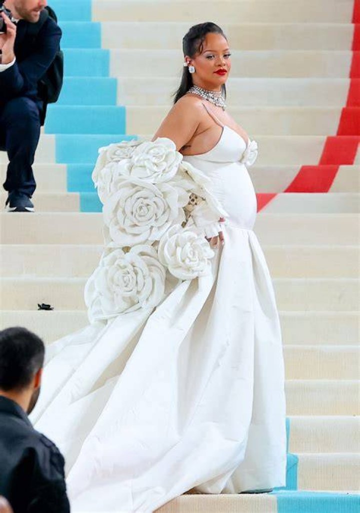 Rihanna boobs CFDA