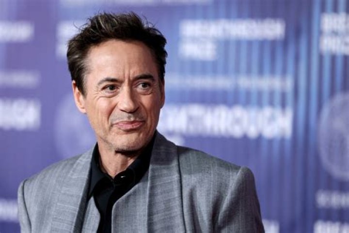 Robert Downey Jr. posing for photo