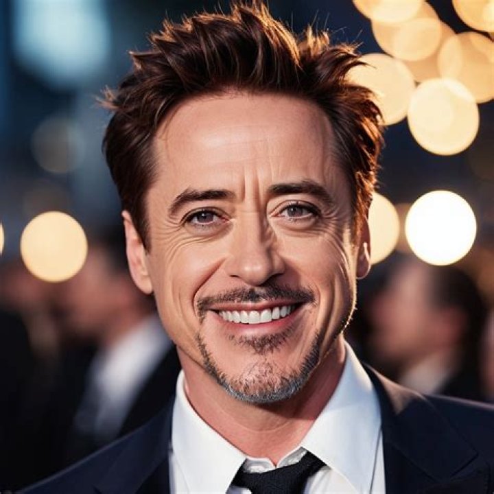 Robert Downey Jr. smiling red carpet