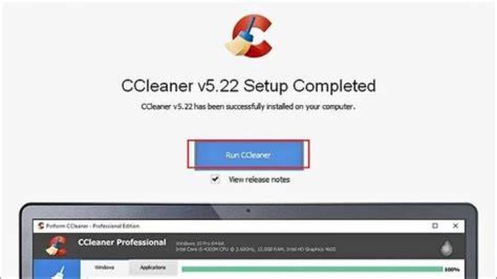 run ccleaner
