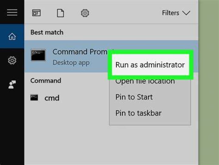 run cmd as admin